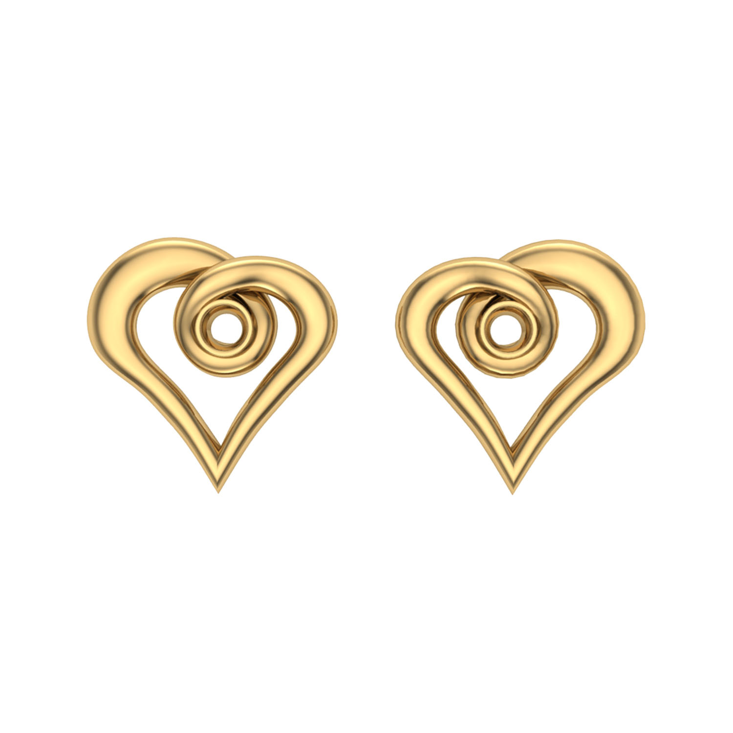 Gold stud clearance earrings designs